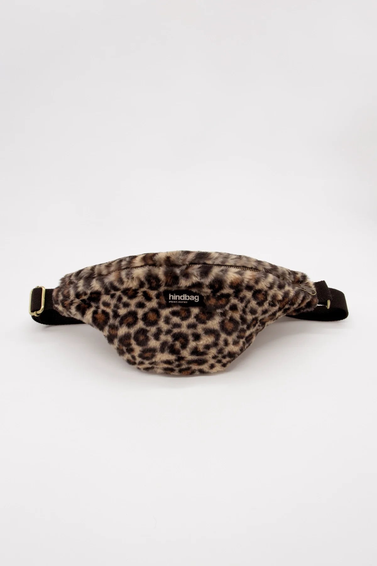 Olivia Leopard faux fur Fanny Pack