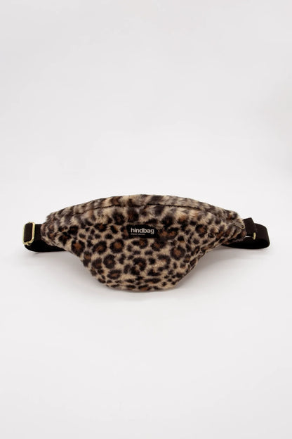 Olivia Leopard faux fur Fanny Pack
