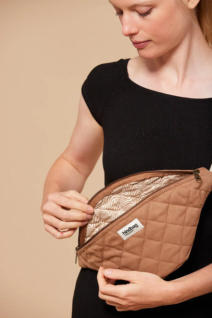 Olivia Cannelle quilted fanny pack