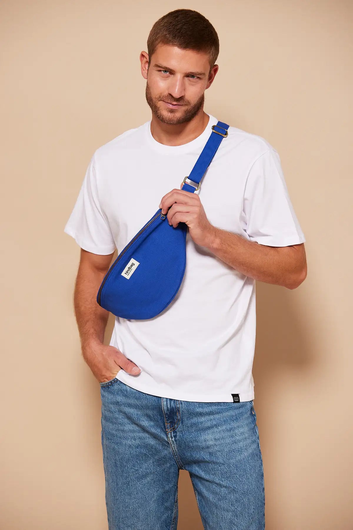 L Sasha belt bag Electric blue