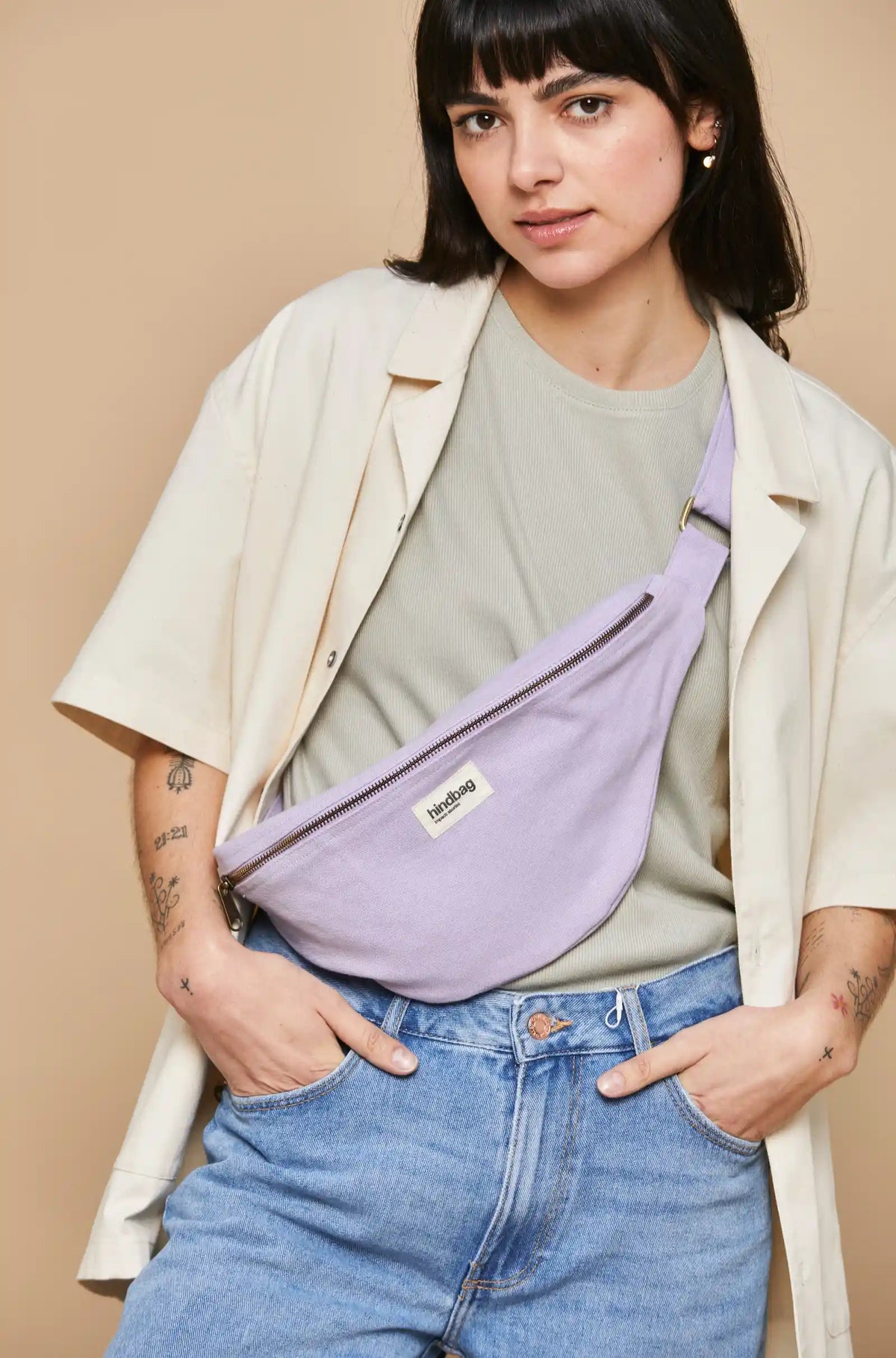 Belt bag L Sasha Lilac