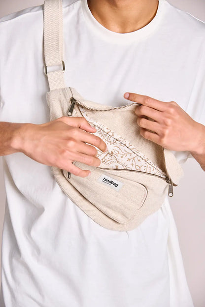 XL Sofia Jute Belt Bag