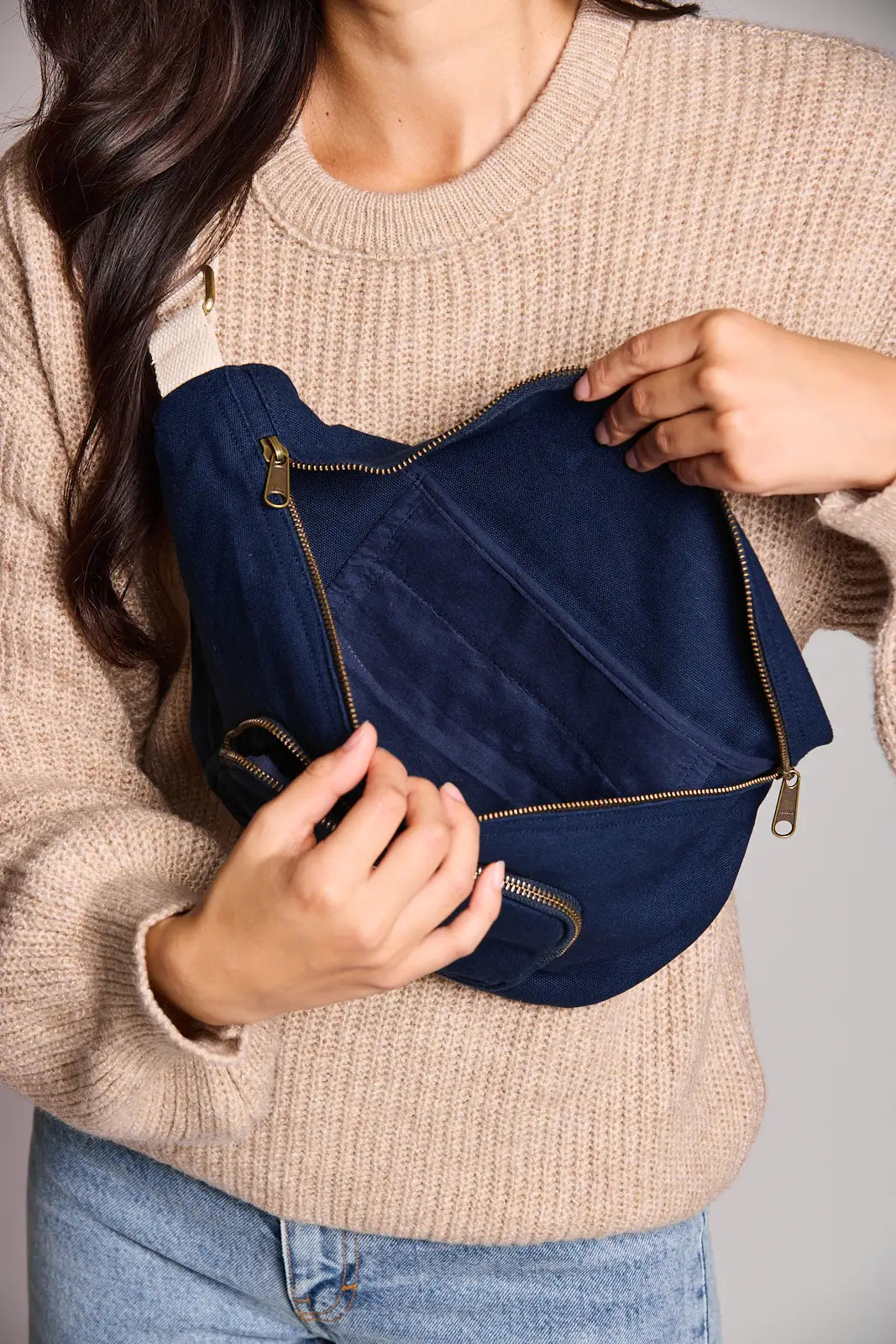Bum bag XL Sofia Navy