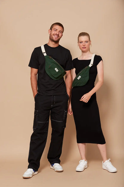 Olivia Sapin quilted fanny pack