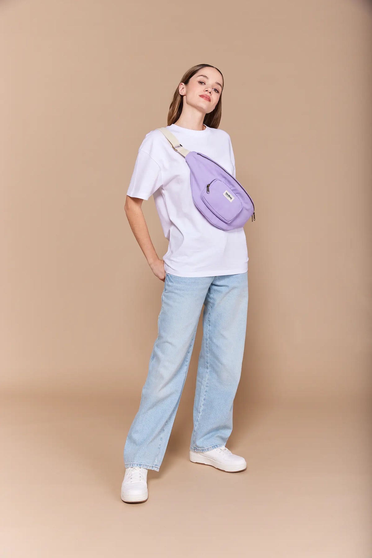 XL Sofia Lilac Belt Bag
