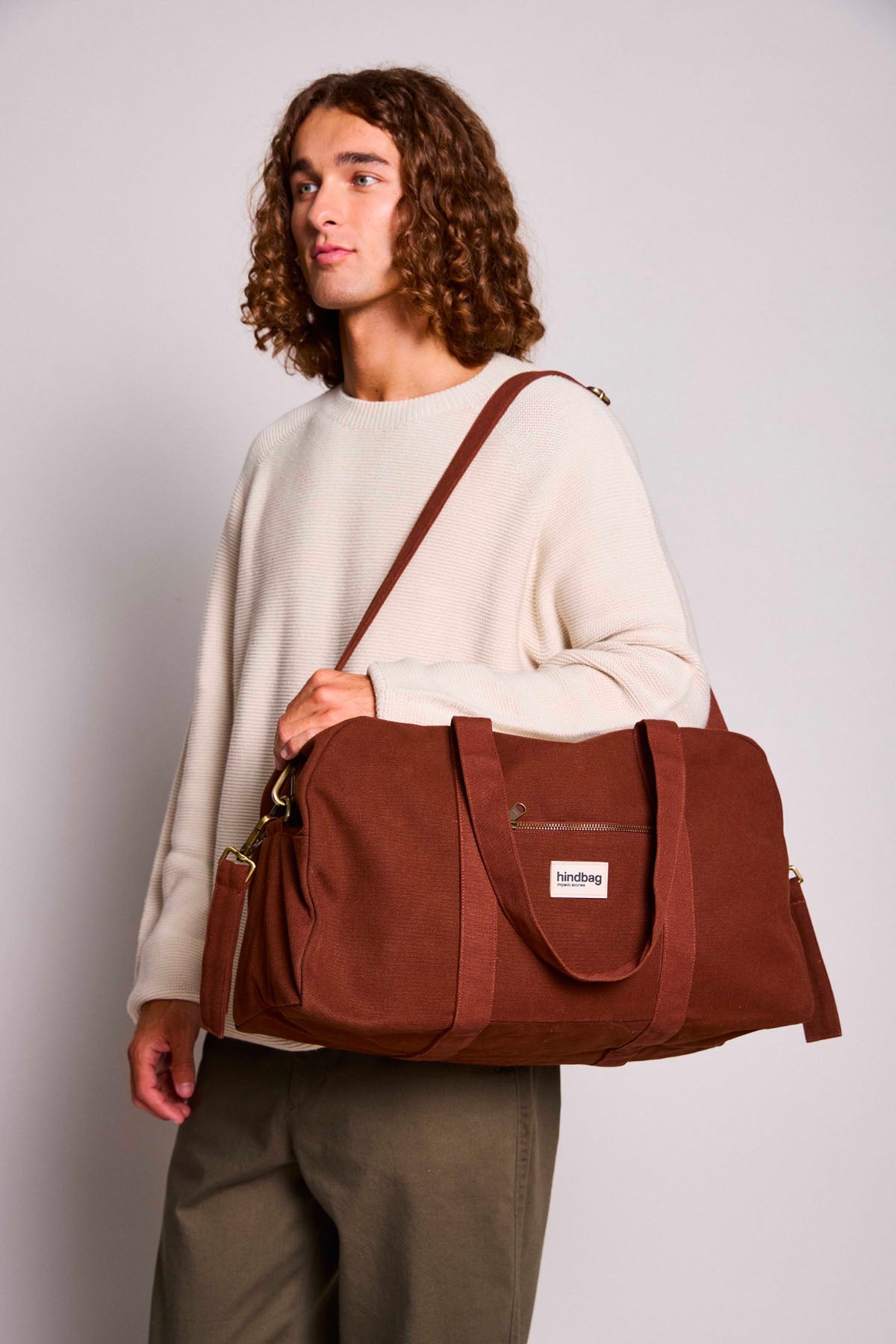 Basile chocolate Diaper Bag
