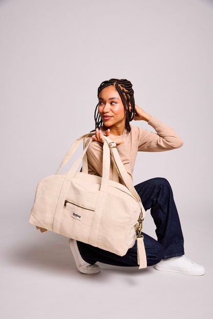 Basile Jute Diaper Bag