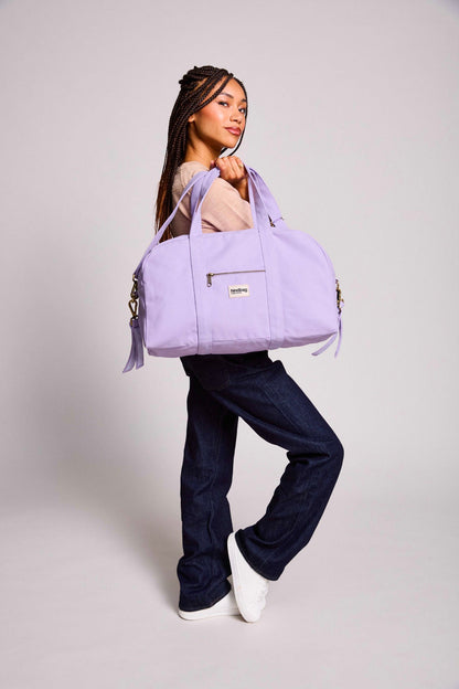 Basile Lilac Diaper Bag