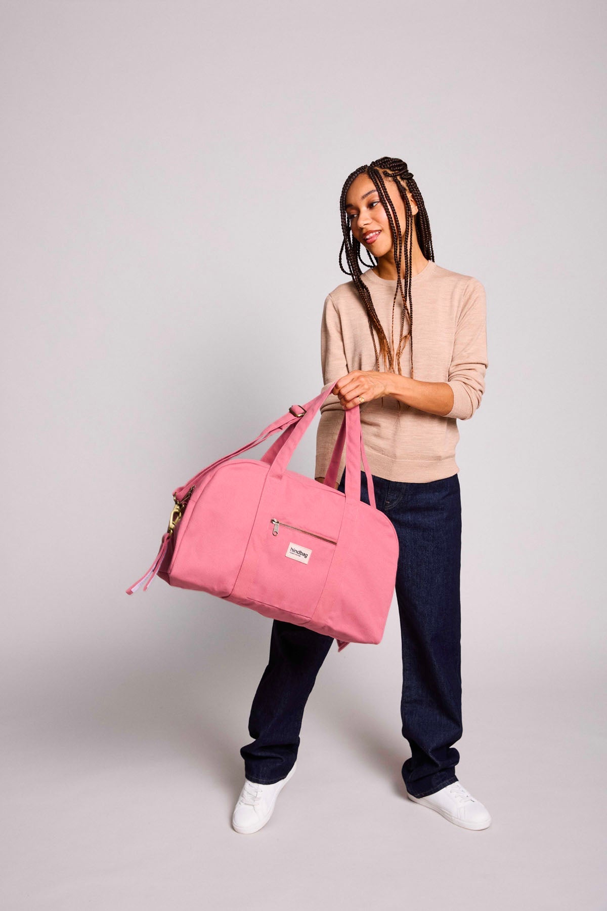 Basile Blush Pink Diaper Bag