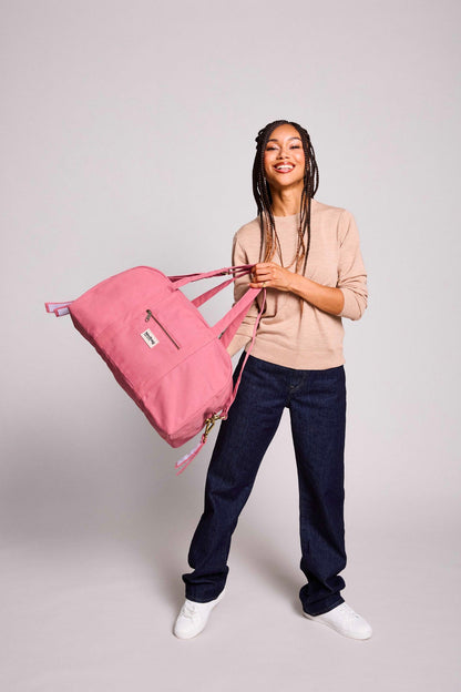 Basile Blush Pink Diaper Bag