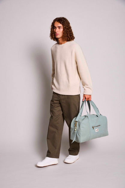 Basile Sage Diaper Bag