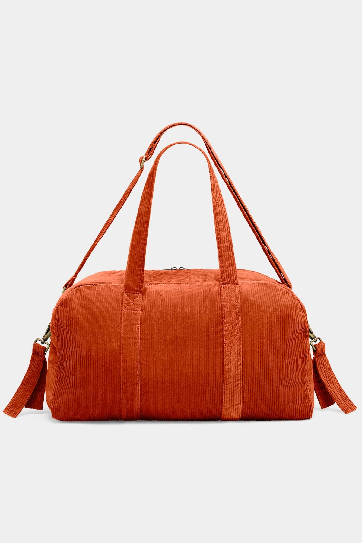 Basile Brick Corduroy Diaper Bag