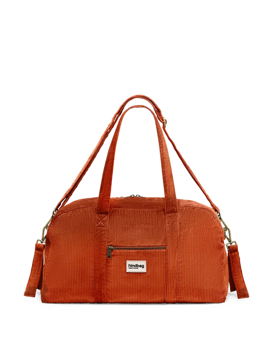 Basile Brick Corduroy Diaper Bag