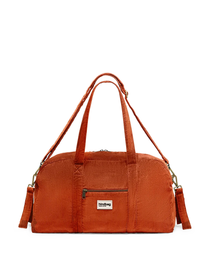 Basile Brick Corduroy Diaper Bag