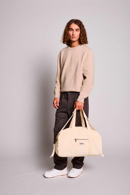 Basile cream corduroy Changing bag