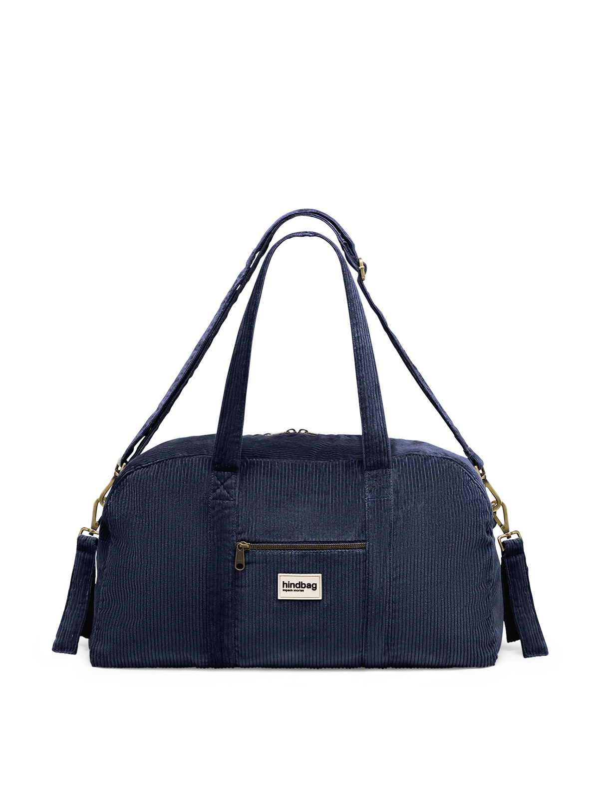 Basile Navy Corduroy Diaper Bag