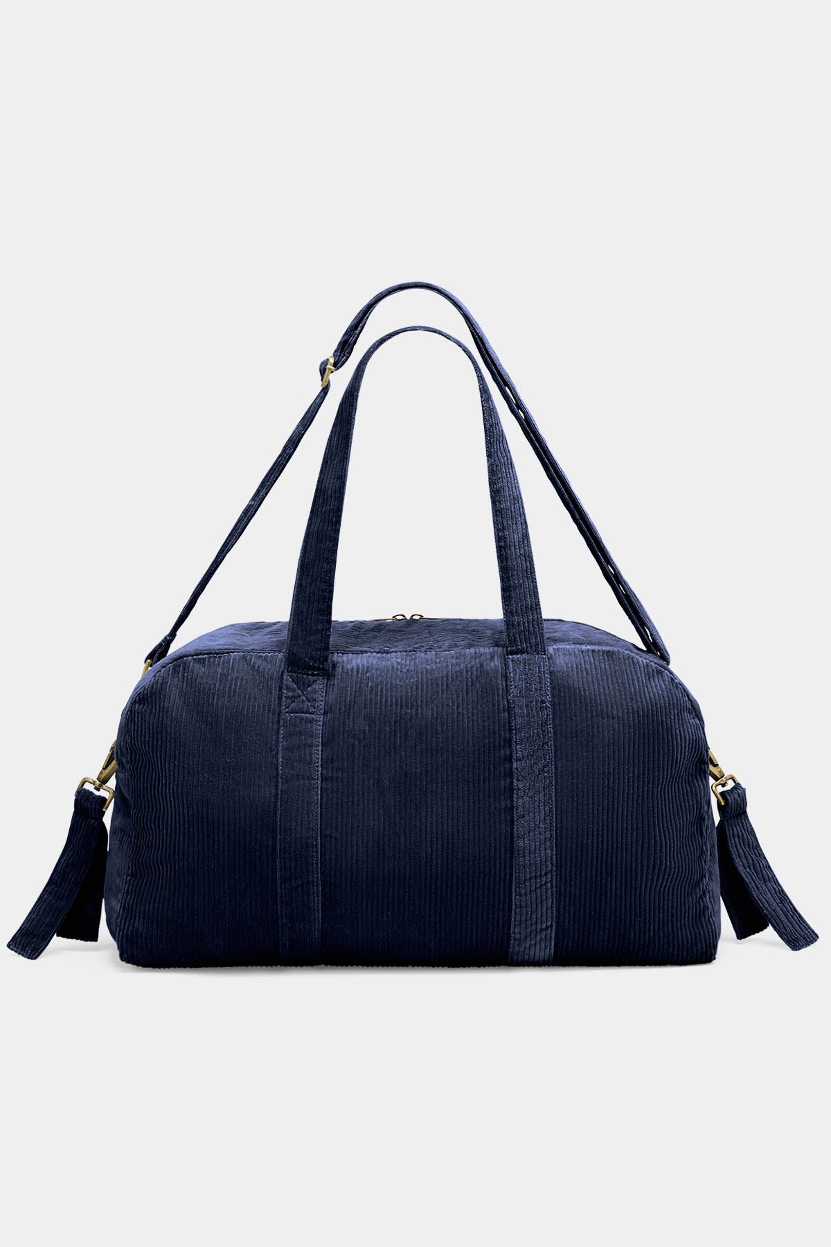 Basile Navy Corduroy Diaper Bag