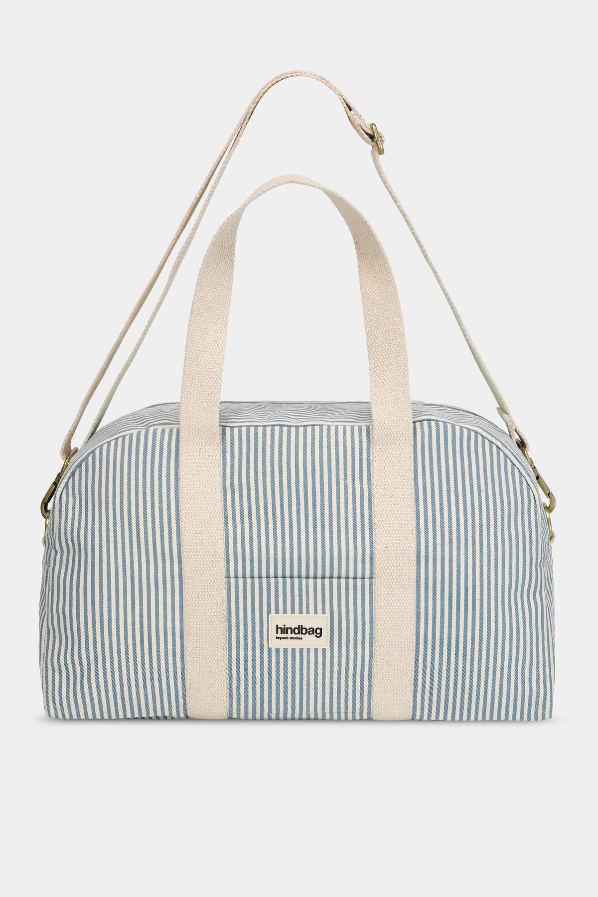 Charlie blue Stripes Weekend Bag
