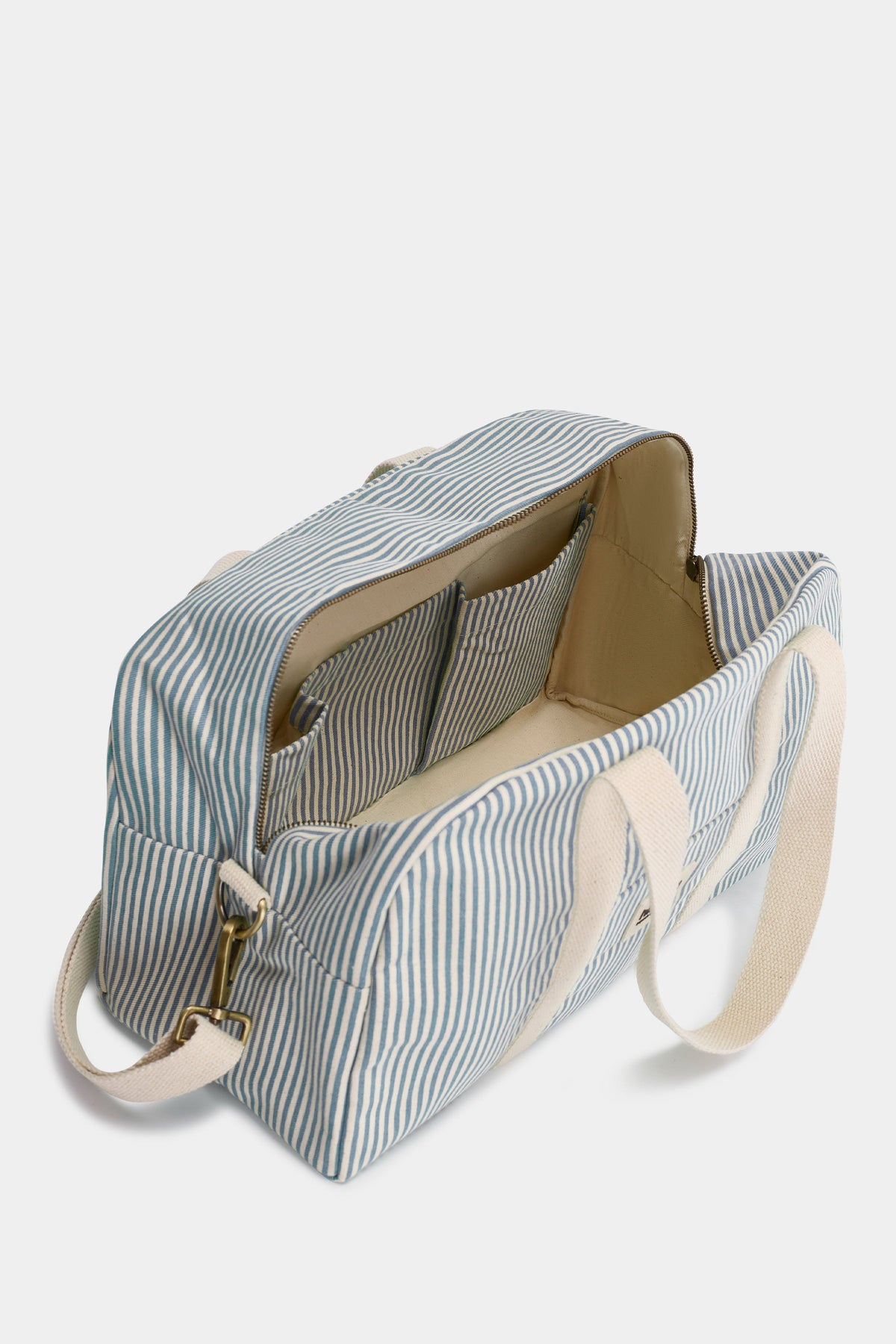 Charlie blue Stripes Weekend Bag