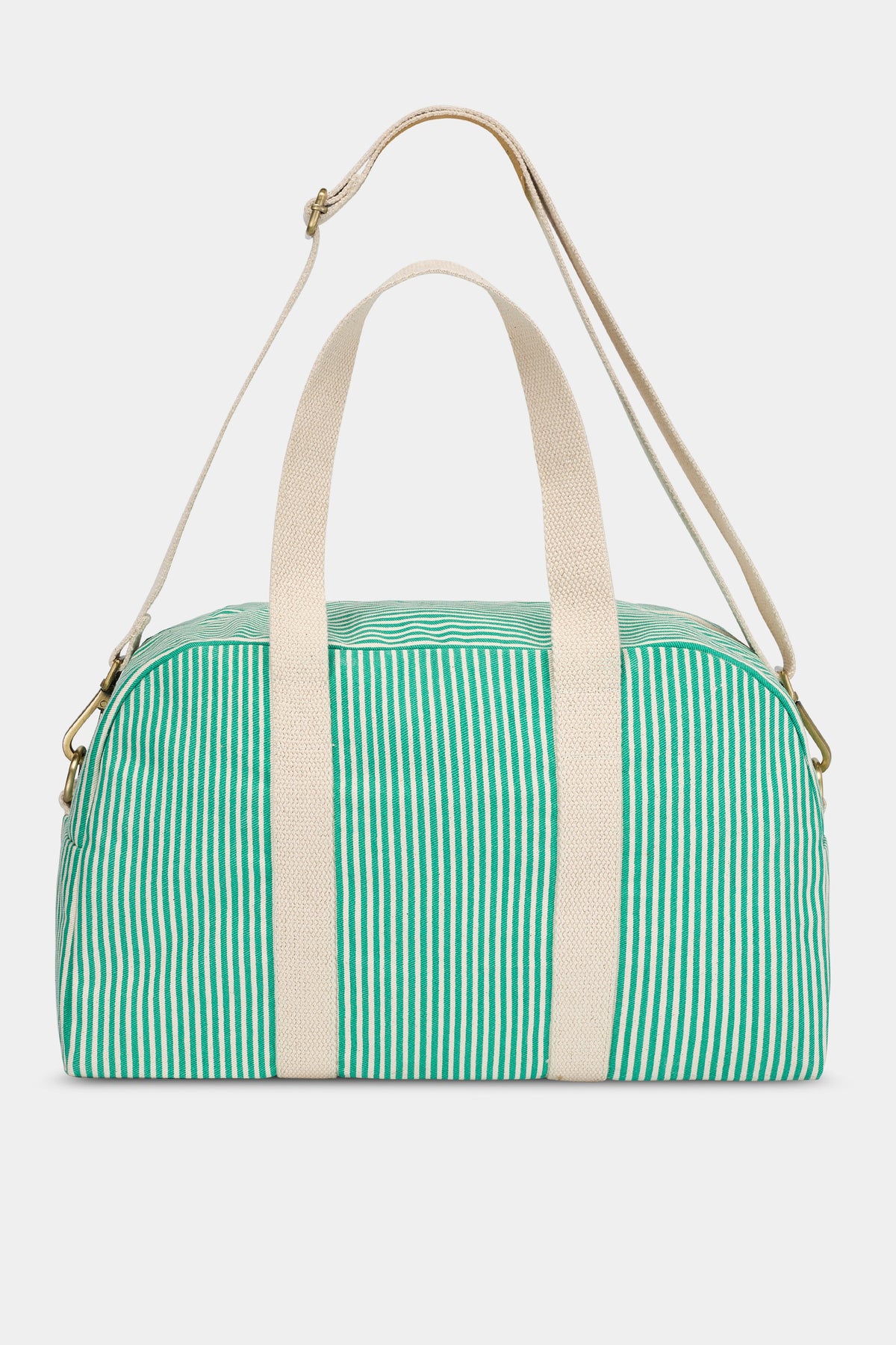 Charlie green Stripes Weekend Bag