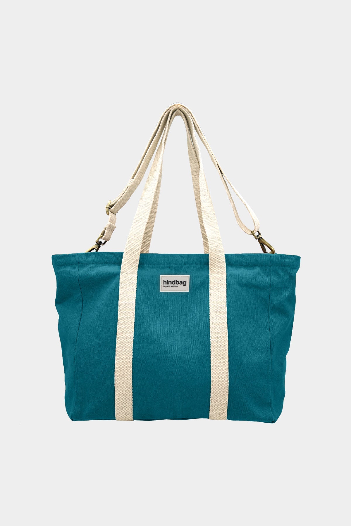Cesar Peacock Blue Tote Bag