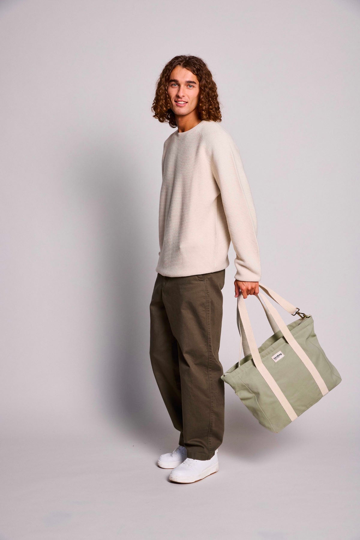 Tote bag Cesar Clay Green