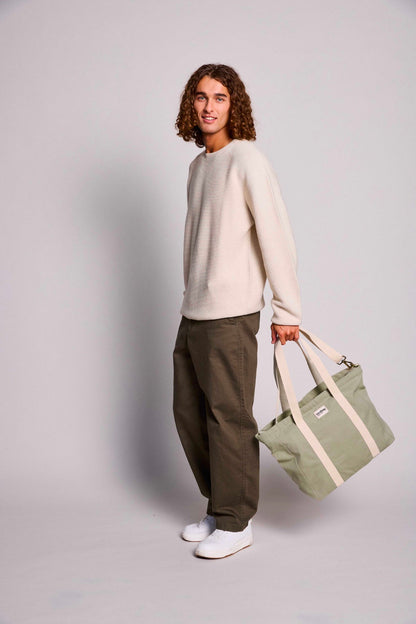 Tote bag Cesar Clay Green