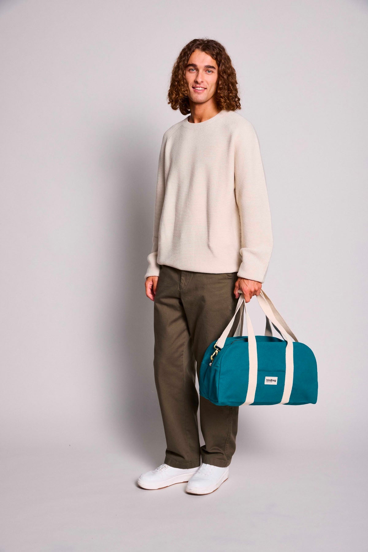 Charlie Peacock Blue Bowling Bag