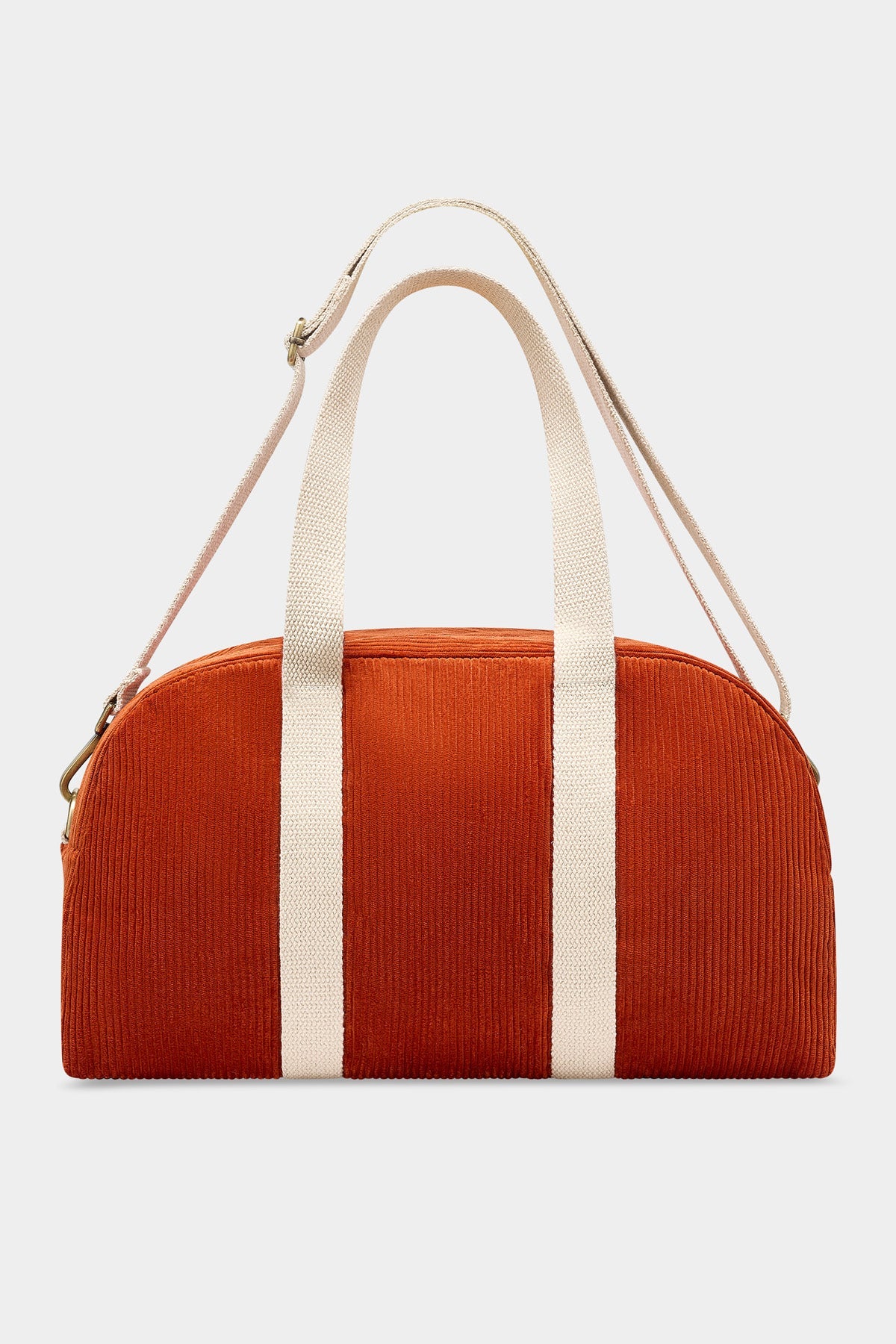 Charlie Bowling Bag in brick corduroy