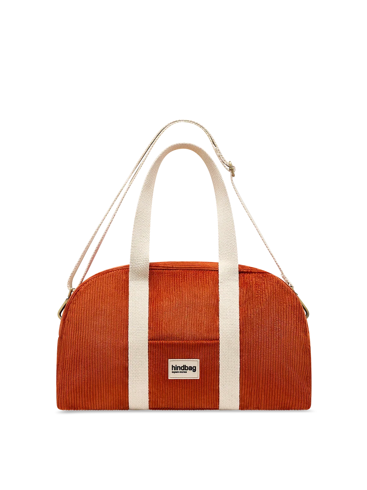 Charlie Bowling Bag in brick corduroy