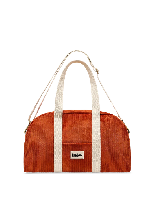Charlie Bowling Bag in brick corduroy