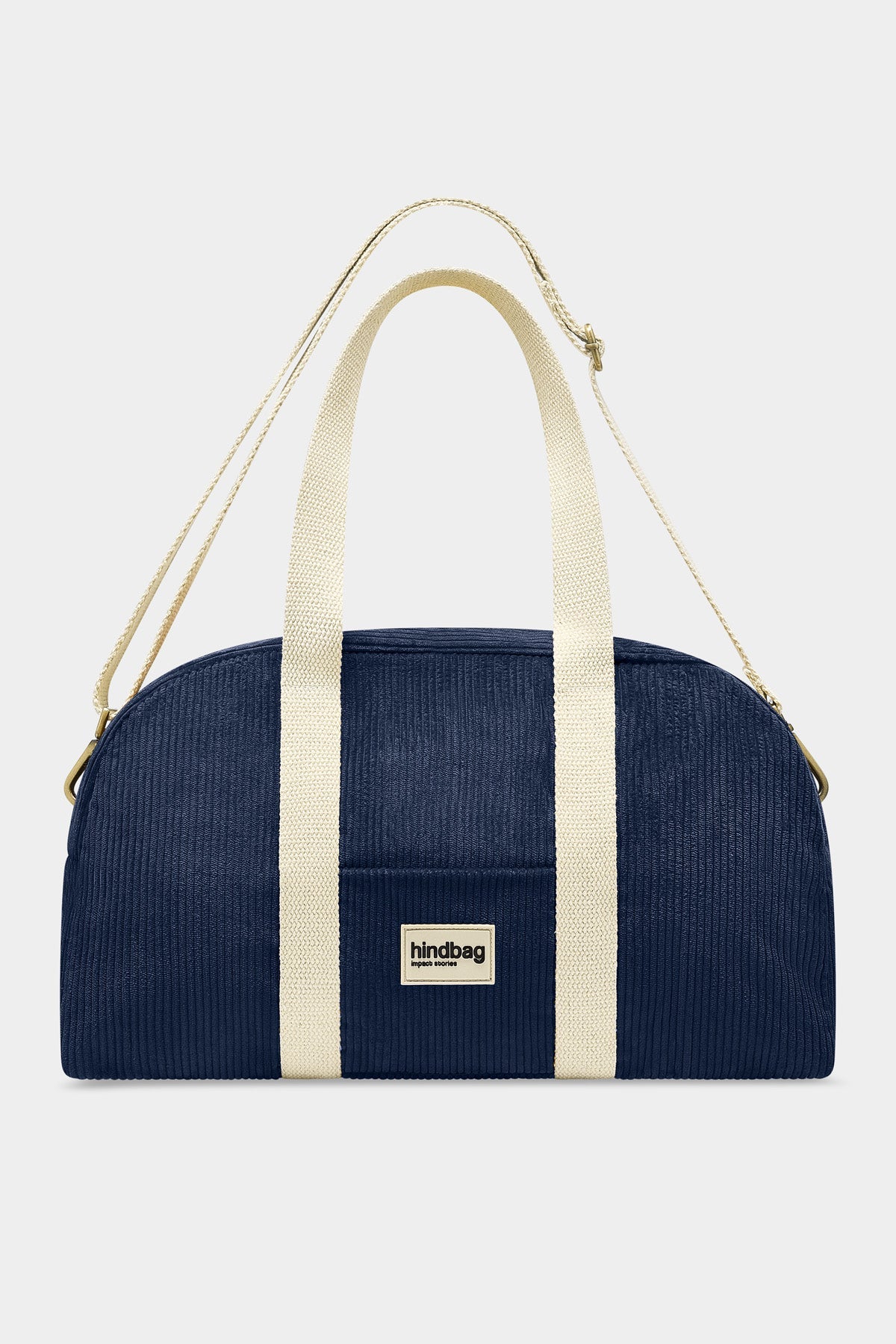 Charlie Bowling Bag in navy corduroy