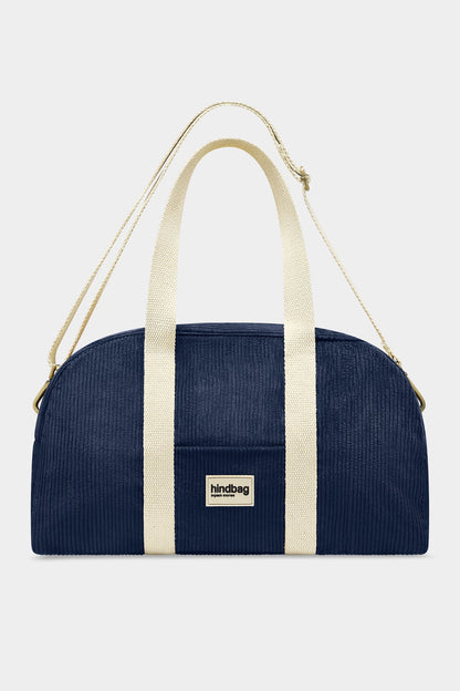 Charlie Bowling Bag in navy corduroy