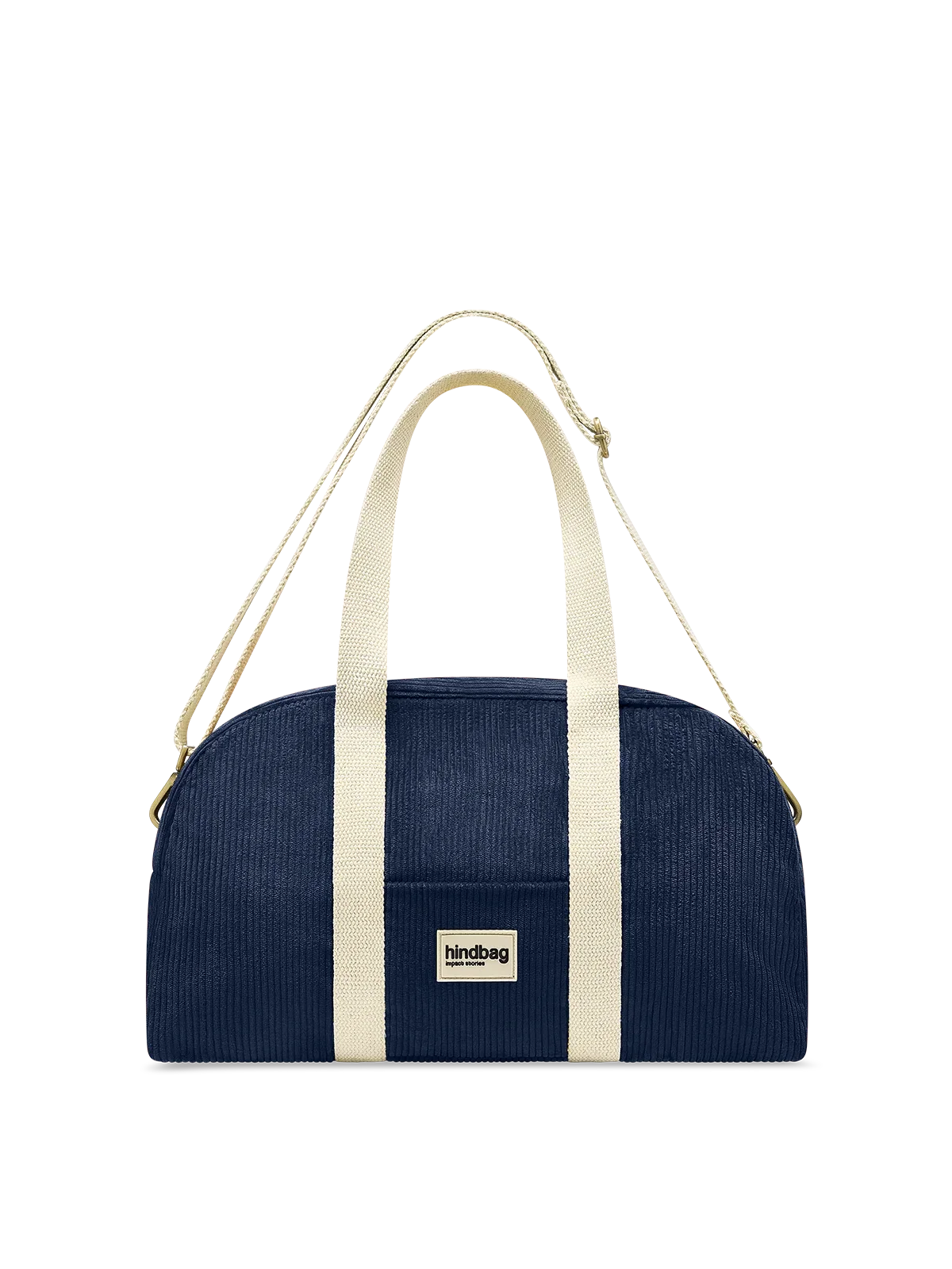 Charlie Bowling Bag in navy corduroy