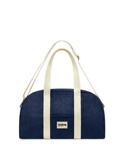 Charlie Bowling Bag in navy corduroy