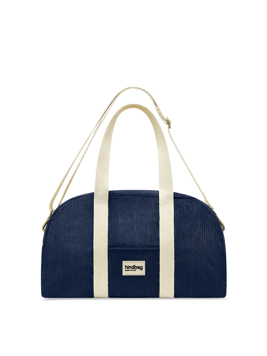 Charlie Bowling Bag in navy corduroy