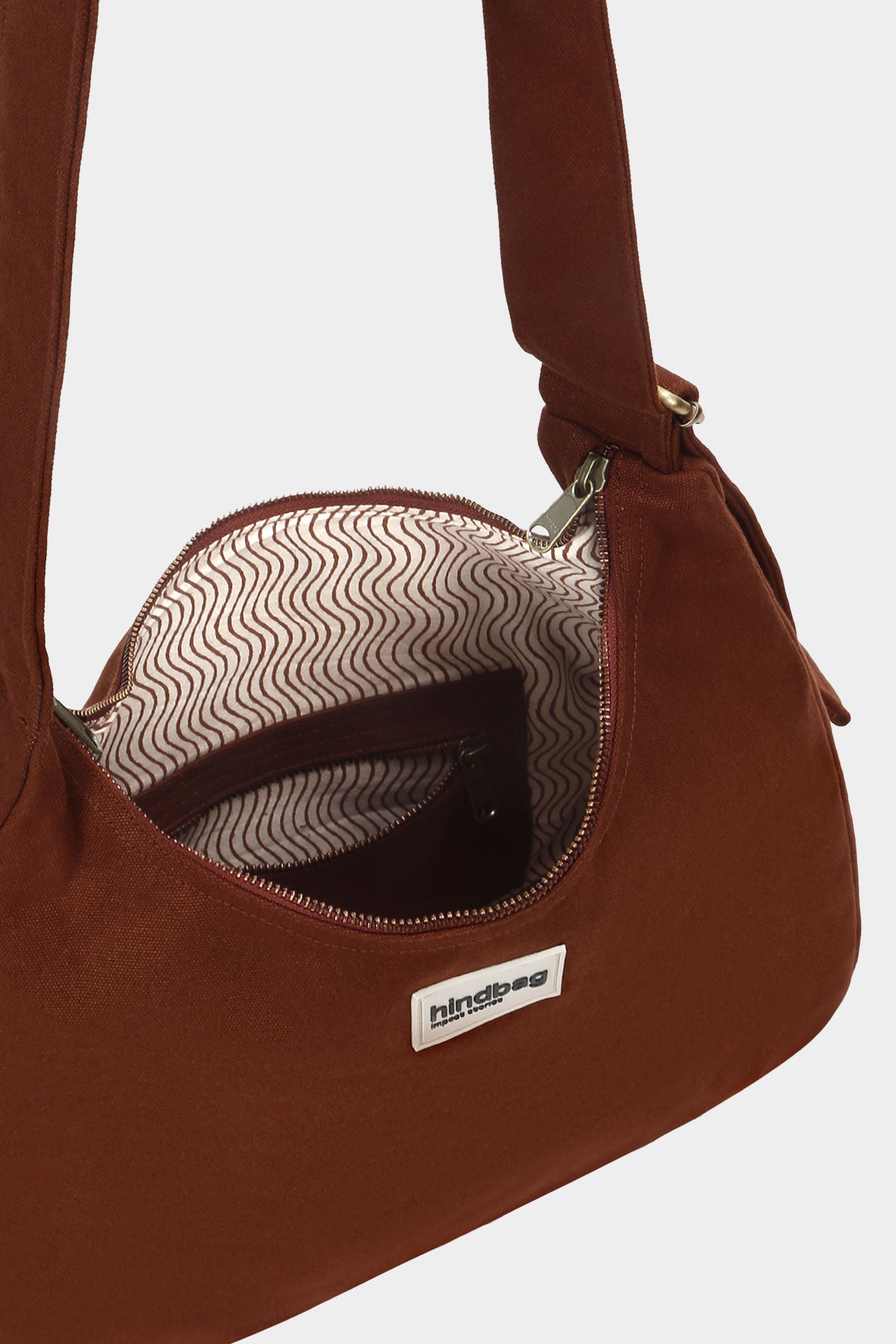 Claire Chocolate Hobo Bag