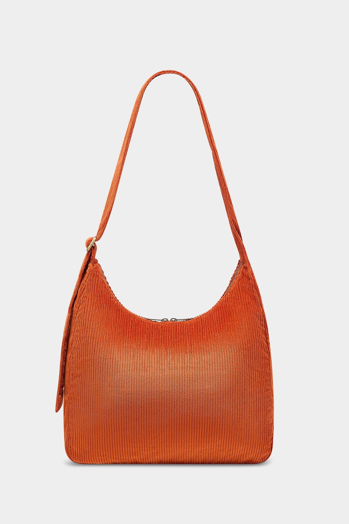 Claire Brick Corduroy Hobo Bag