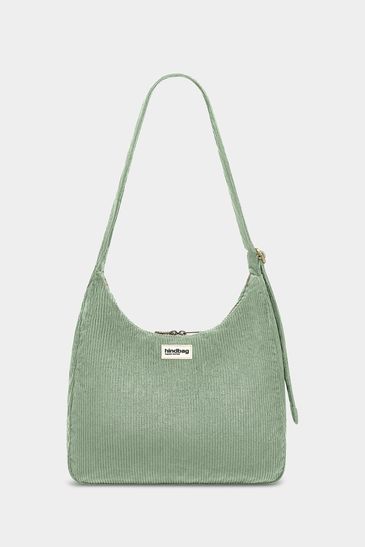 Claire Mint Green Corduroy Hobo Bag