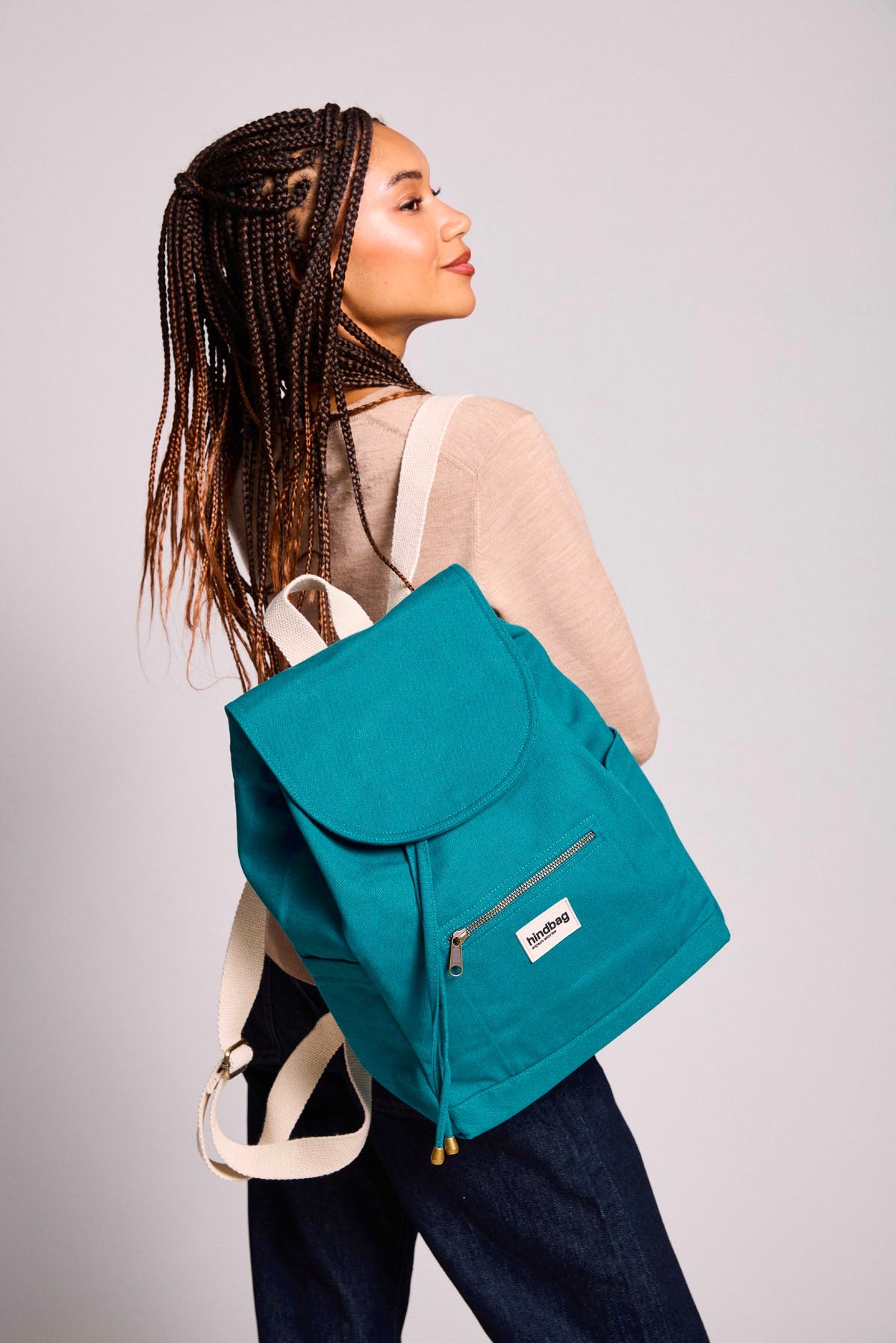 Eliot Peacock Blue Backpack