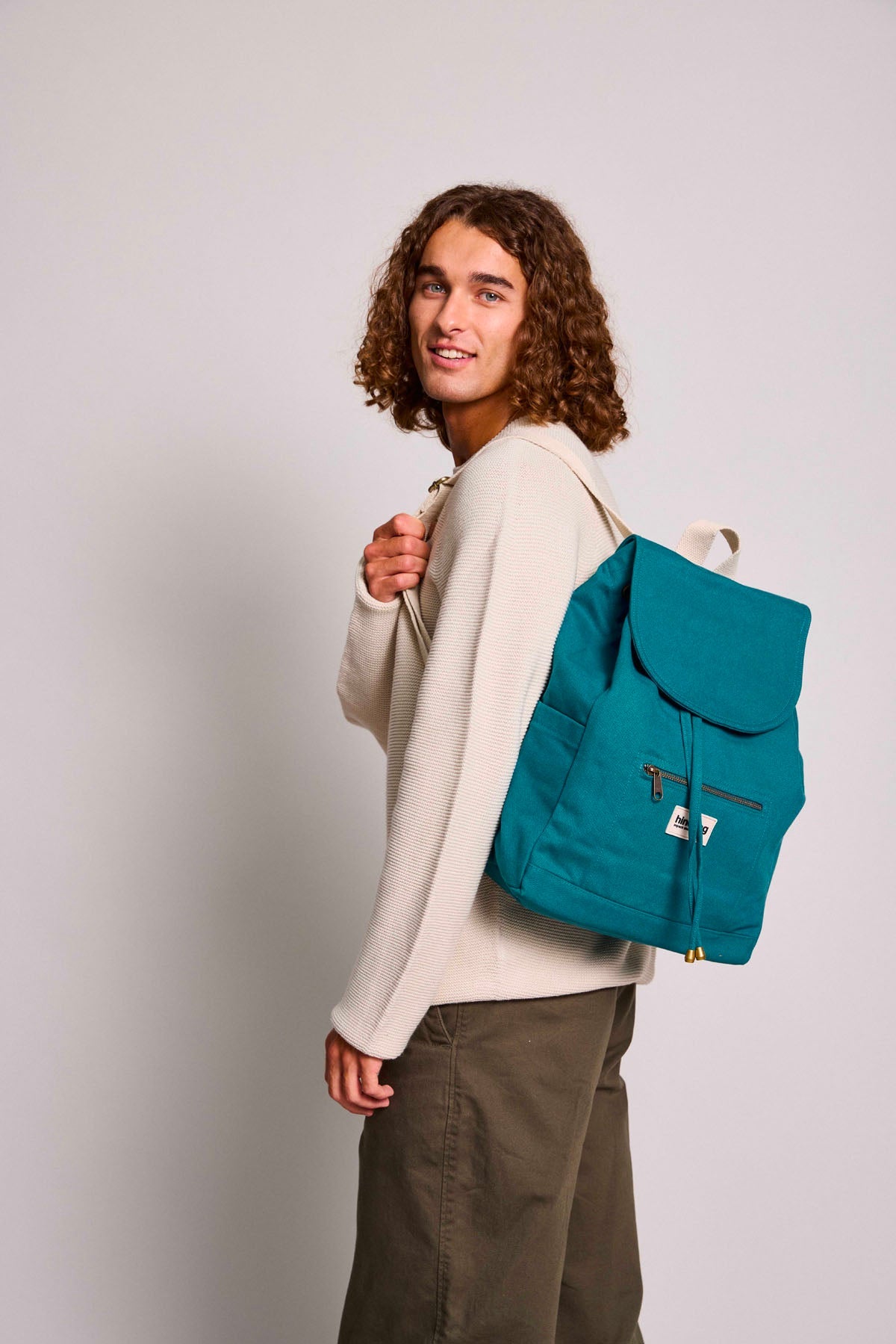 Eliot Peacock Blue Backpack