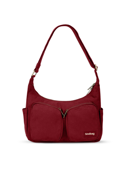 Emile burgundy Shoulder bag