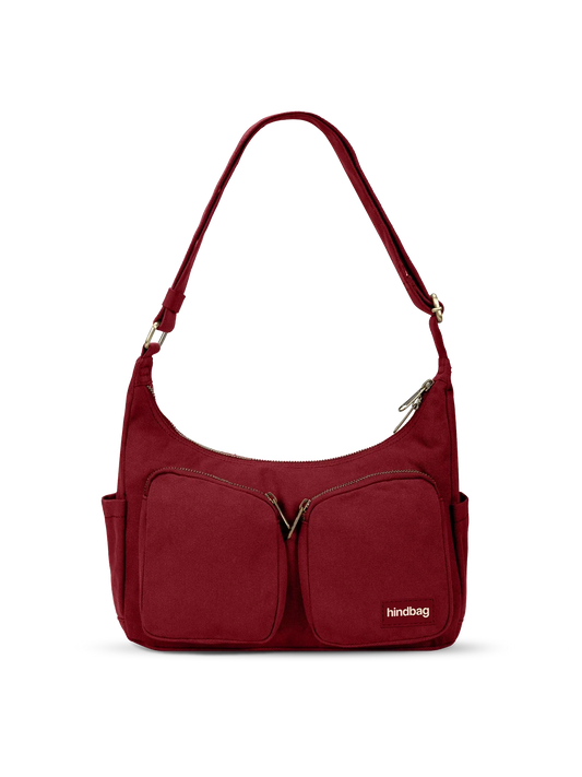 Emile burgundy Shoulder bag
