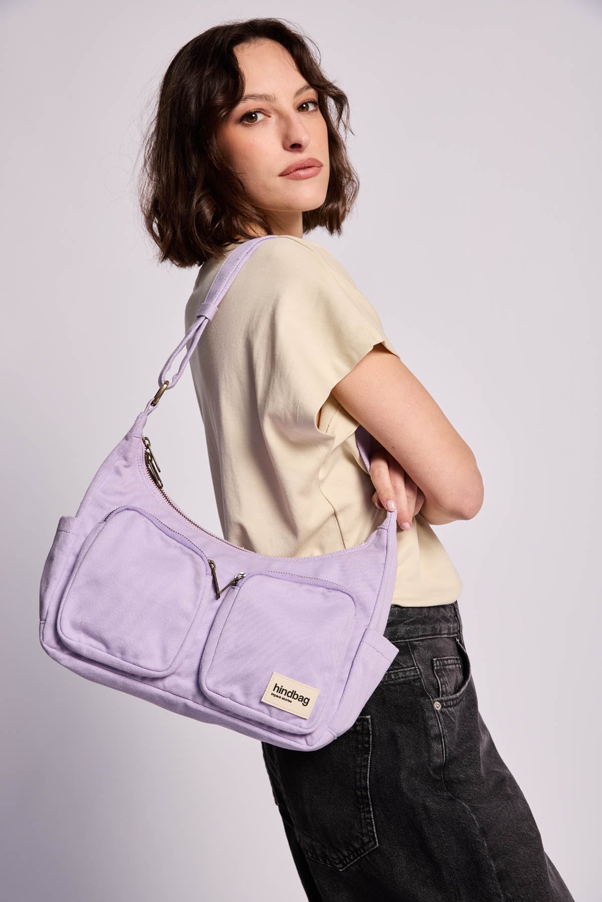 Emile Lilas Multipocket Bag