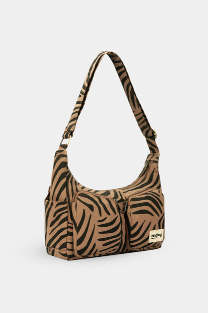 Emile Multipocket Bag Zebra Cinnamon