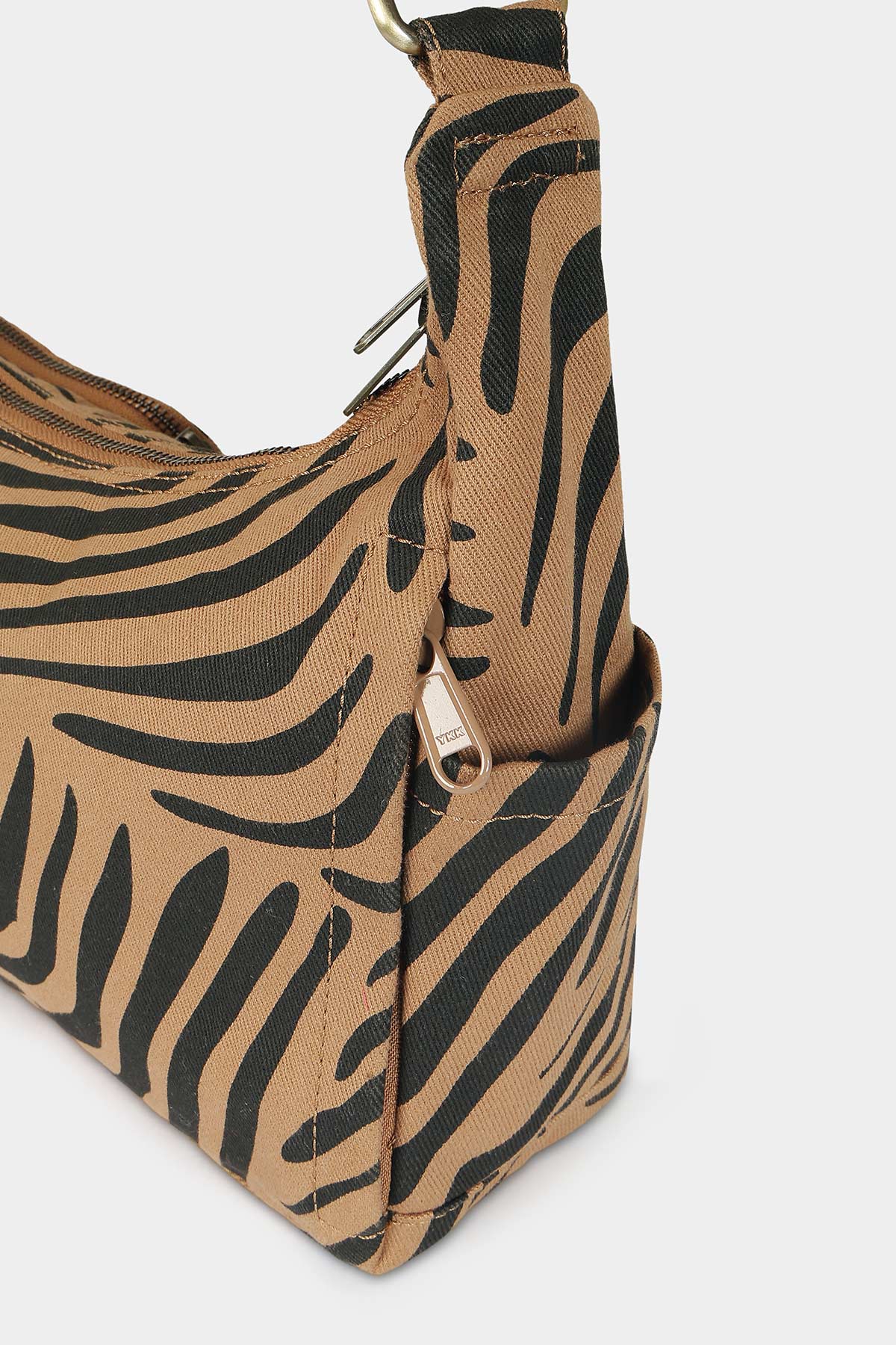 Emile Multipocket Bag Zebra Cinnamon