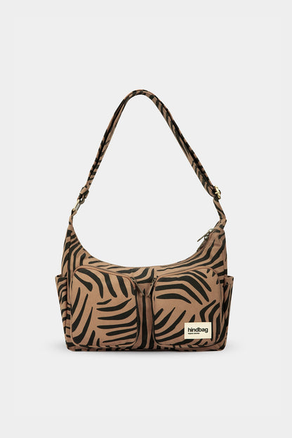 Emile Multipocket Bag Zebra Cinnamon