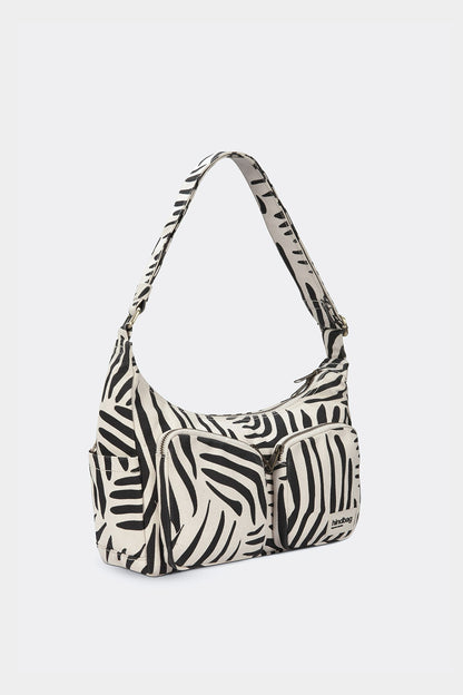 Emile Multipocket Bag Zebra Ecru
