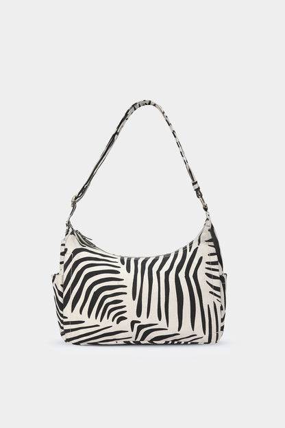 Emile Multipocket Bag Zebra Ecru