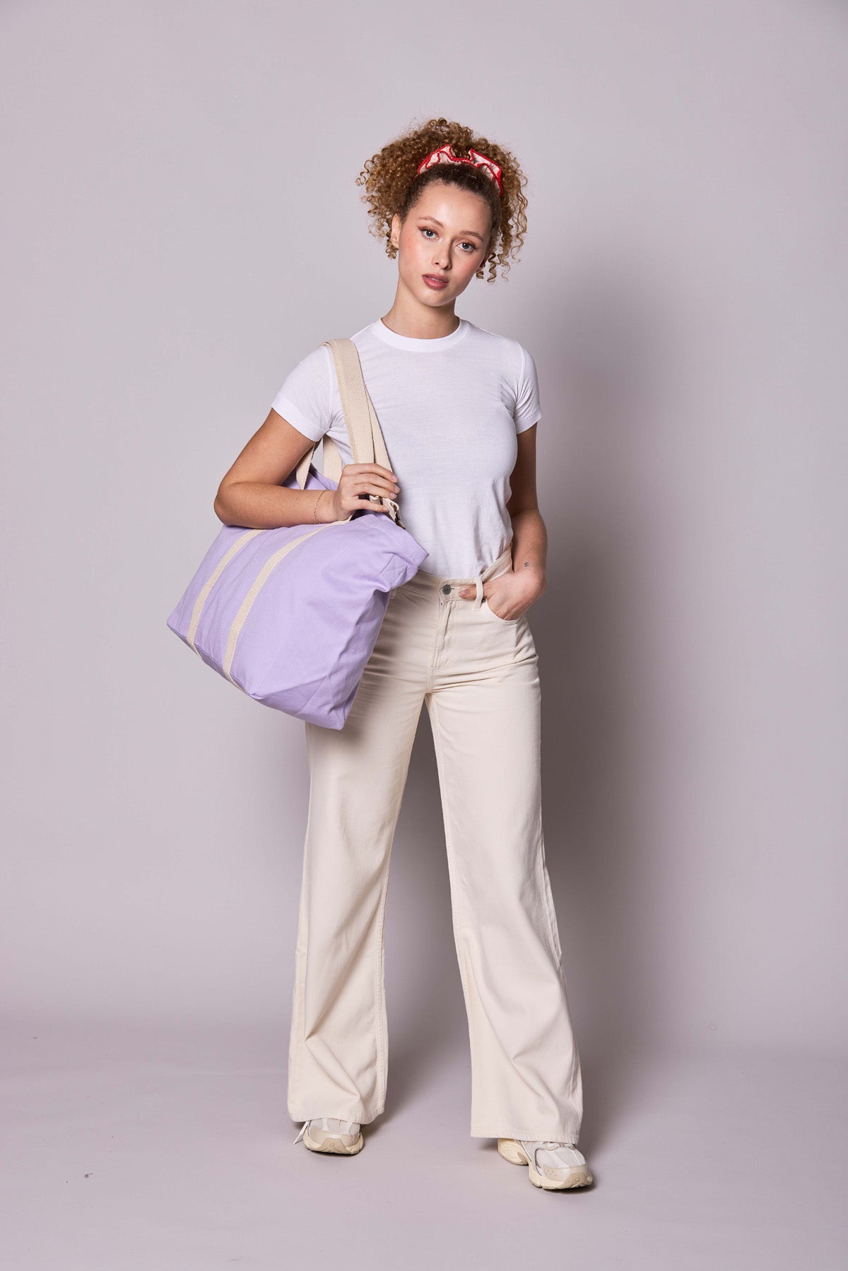 Denim Bag Lilac